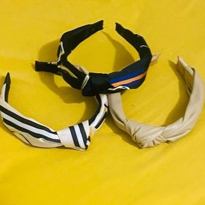 Set of 3 Knot Headbands